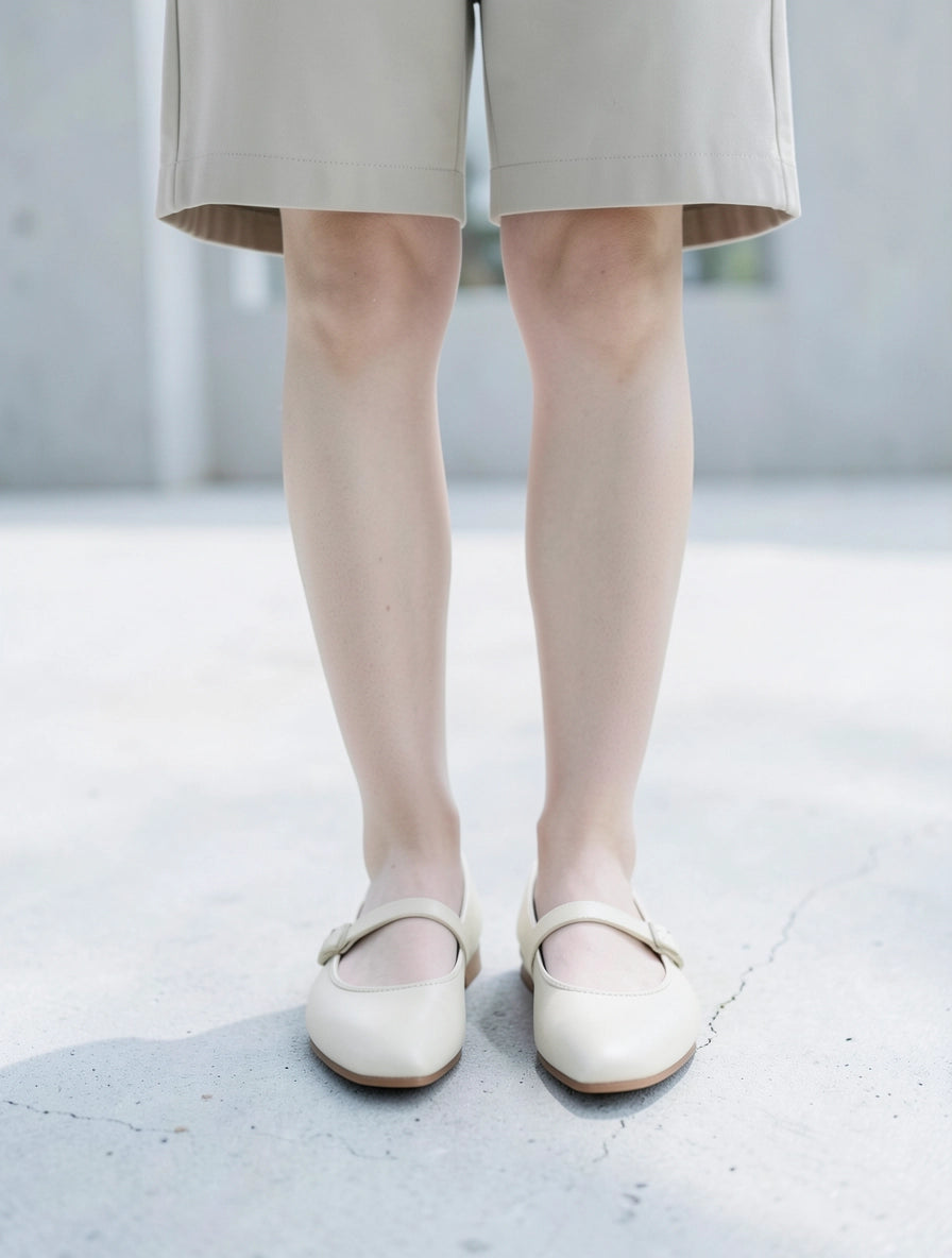On foot